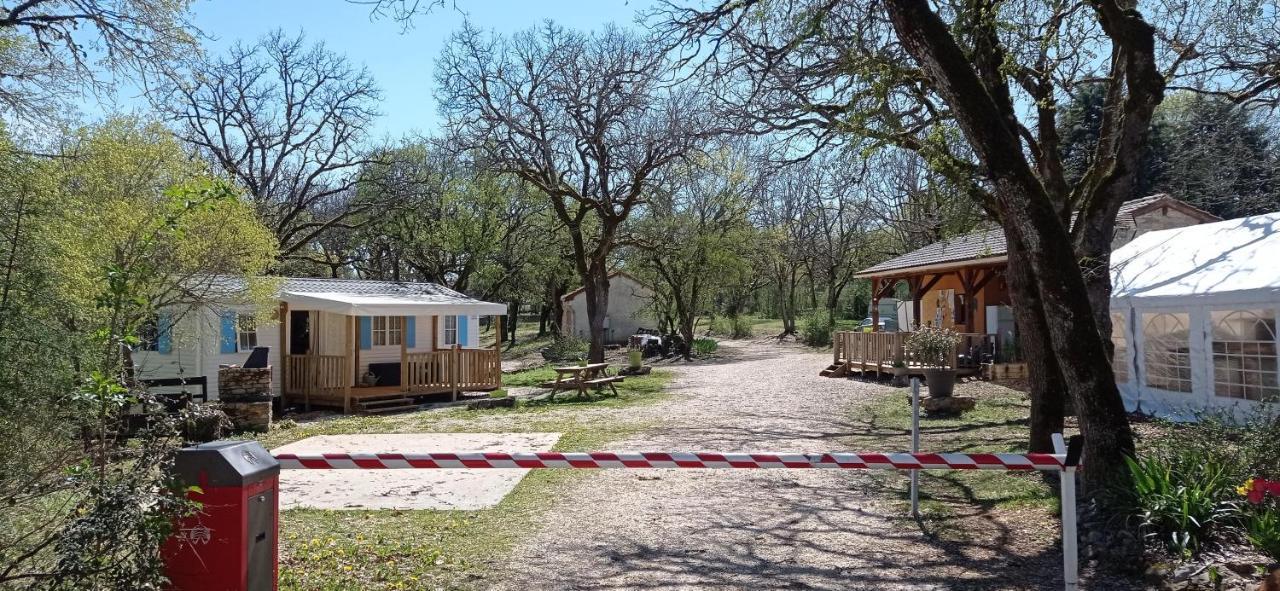 Camping Le Bel Air Mobil Home Le Figuier 6 Personnes Limogne-en-Quercy Exterior photo