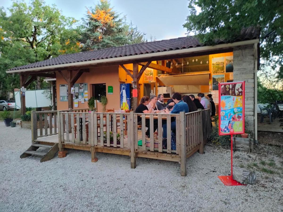 Camping Le Bel Air Mobil Home Le Figuier 6 Personnes Limogne-en-Quercy Exterior photo